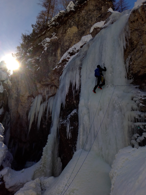 Levi krak Zapotoškega slapu - AO Kamnik